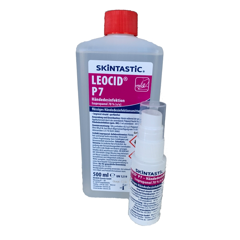 Leocid P7 Händedesinfektion | SKINTASTIC